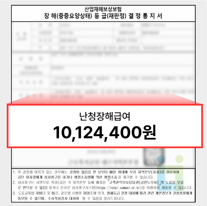 과도한 소음 발생했음을 증명하기 위해 정확한 자료 확보하여 산재 승인 받아